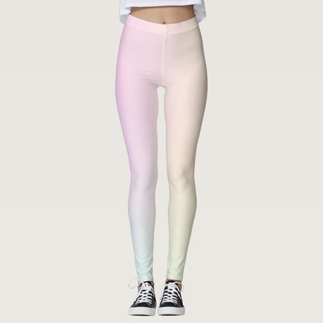Trendy Gradient Leggings (Front)