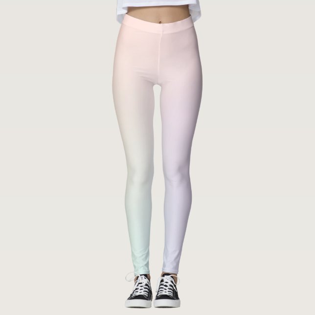 Trendy Gradient Leggings (Front)