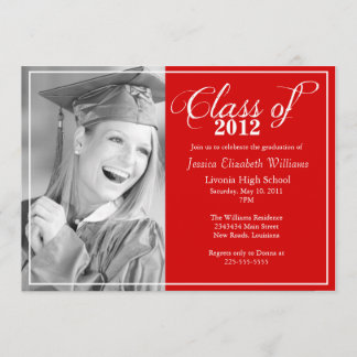 Trendy Graduation Invitation