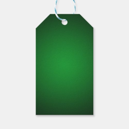 Trendy Grainy Green_Black Vignette Gift Tags