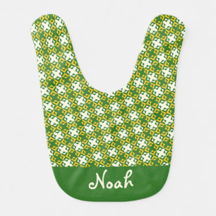Trendy Grandson For Kids Custom Name Bib