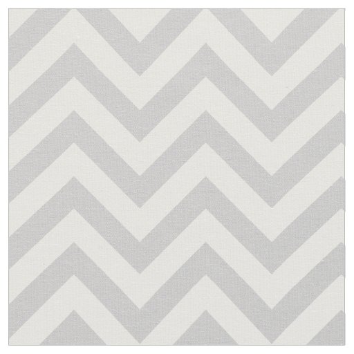 Trendy Gray Chevron Pattern Fabric