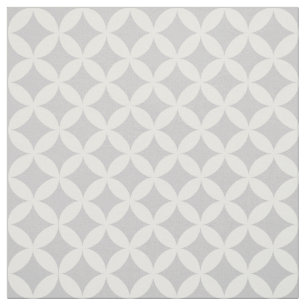 Trendy Gray Diamond Lattice Pattern Fabric