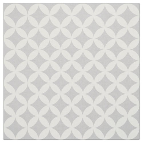 Trendy Gray Diamond Lattice Pattern Fabric