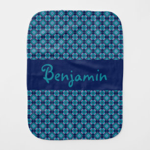 Trendy Great Aunt New Baby Gender Reveal Burp Cloth