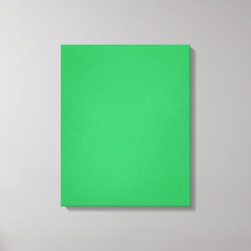 Trendy Green Grainy Background Canvas Print