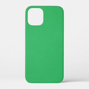 Trendy Green Grainy Background iPhone 12 Mini Case