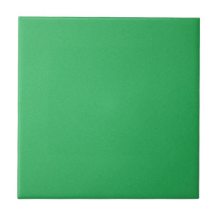 Trendy Green Grainy Background Ceramic Tile