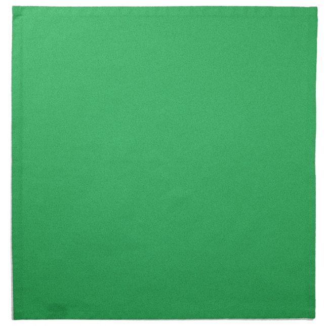 Trendy Green Grainy Background Cloth Napkin (Front)