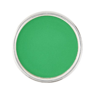 Trendy Green Grainy Background Lapel Pin