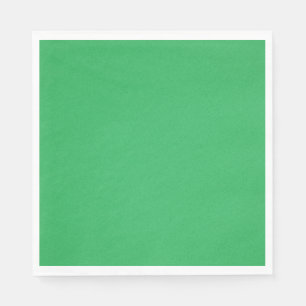 Trendy Green Grainy Background Paper Napkins