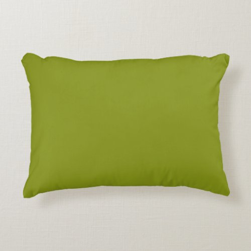 Trendy Green solid color Accent Pillow