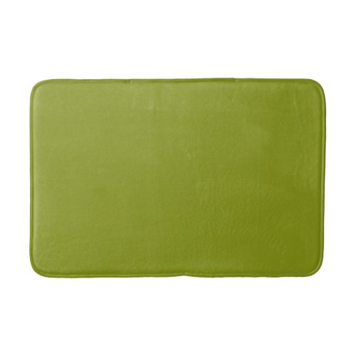 Trendy Green solid color Bath Mat