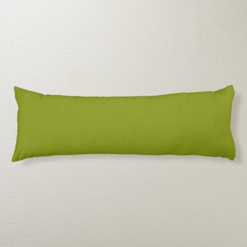 Trendy Green solid color Body Pillow