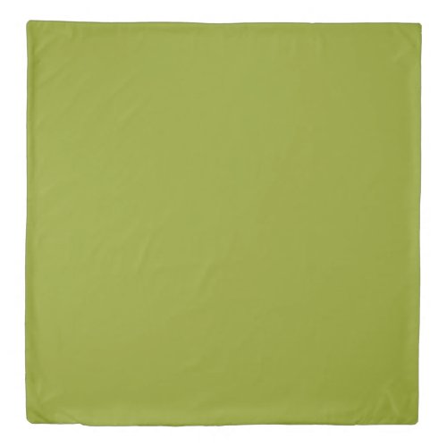 Trendy Green solid color Duvet Cover