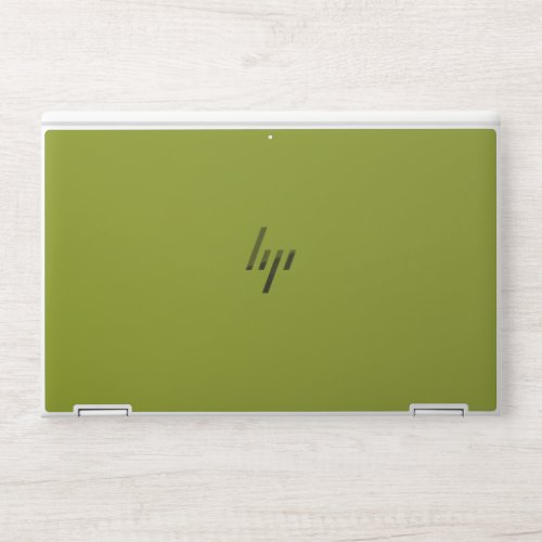 Trendy Green solid color HP Laptop Skin