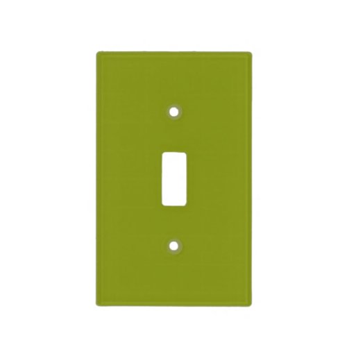 Trendy Green solid color Light Switch Cover