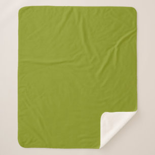 Trendy Green (solid color) Sherpa Blanket