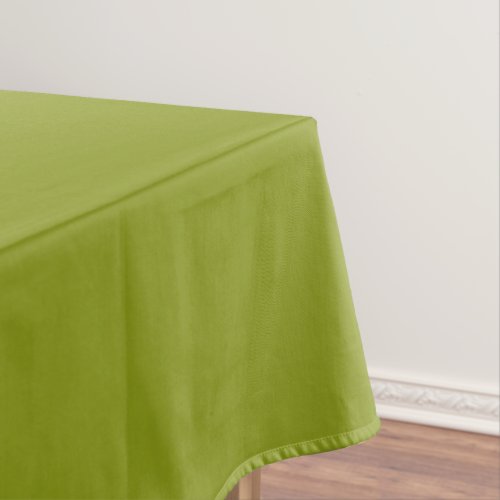 Trendy Green solid color Tablecloth