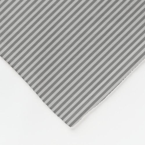 Trendy Grey Stripes Decorative Template Medium Fleece Blanket