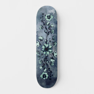 Trendy Grunge Street Art Inspired Floral Deck