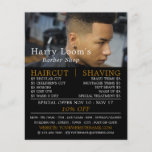 Trendy Hair Cut, Men's Barbers Advertising Flyer<br><div class="desc">Trendy Hair Cut,  Men's Barbers Advertising Flyers By The Business Card Store.</div>