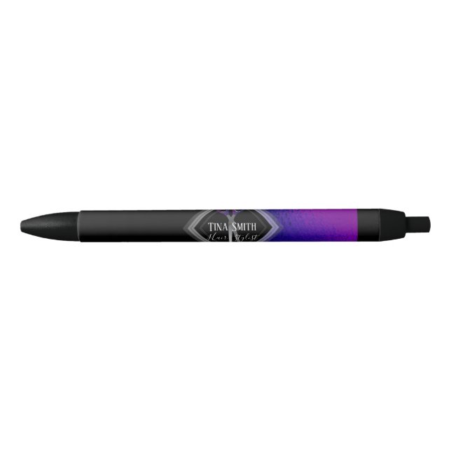 Trendy hair salon/hair stylist pen design (Front)