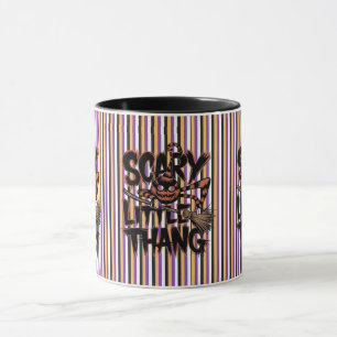 Trendy Halloween Quote "Scary Little Things"  Mug