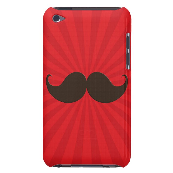 Trendy Handlebar Mustache Moustache Stache iPod Touch Case