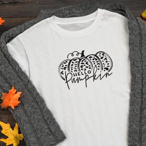 Trendy Hello Pumpkin T_Shirt