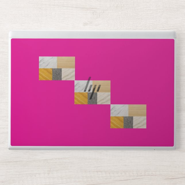 Trendy, High-Quality Decal for Personalizing Lapto (Front)