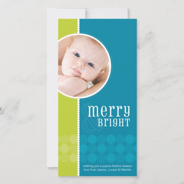 TRENDY HOLIDAY PHOTOCARD :: goodcheer 5 (Front)