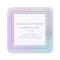 Trendy Holographic Professional Chic