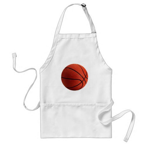 Trendy Hot Basketball Adult Apron