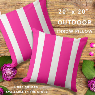 Bright pink clearance outdoor pillows