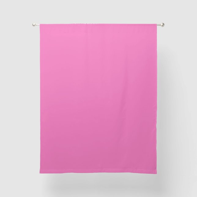 Trendy Hot Pink Sheer Curtains (Front)