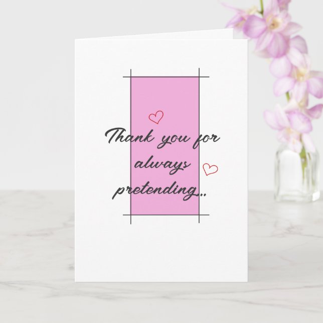 Trendy Humor Shopping Joke Funny Valentines Day Card (Orchid)