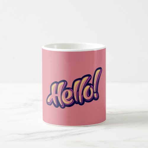 trendy inspirational style word pattern Coffee Mug