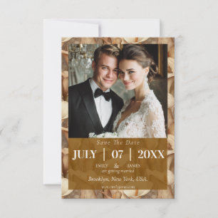Trendy Ivory Calla Lilies Sparkle Botanical Weddin Save The Date