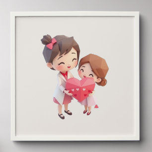 Trendy kids’ room decor stylish wall art peel and stick photo tile