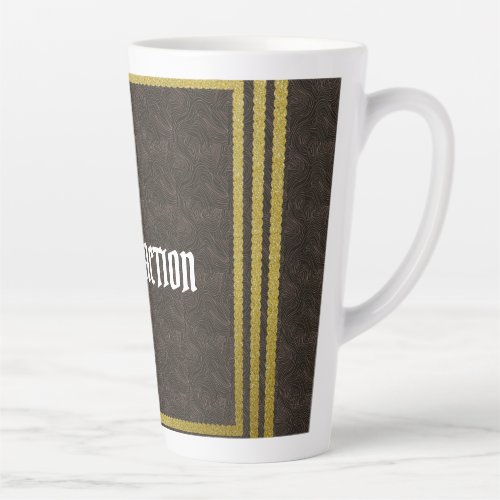 Trendy Latte Mug Designs Personalized  Stylish