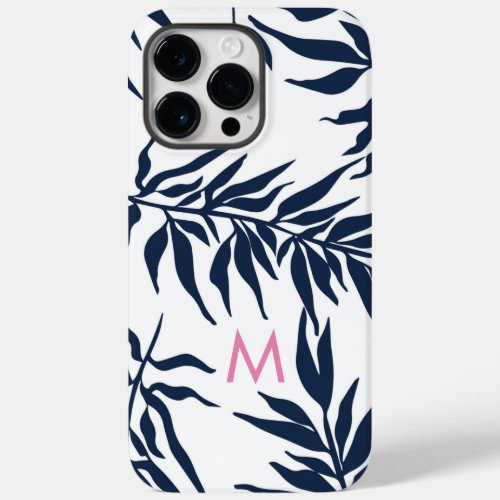 Trendy Leaves Pattern Case_Mate iPhone 14 Pro Max Case