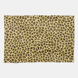 Cheetah Print Kitchen Hand Towels Zazzle Trendy Leopard Cheetah Print Hand Towel