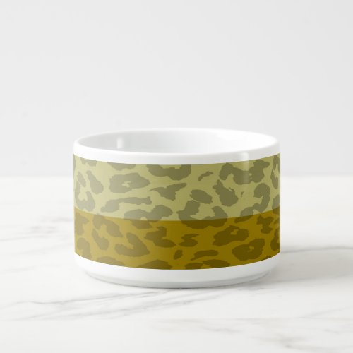 Trendy Leopard Print 24 Bowl