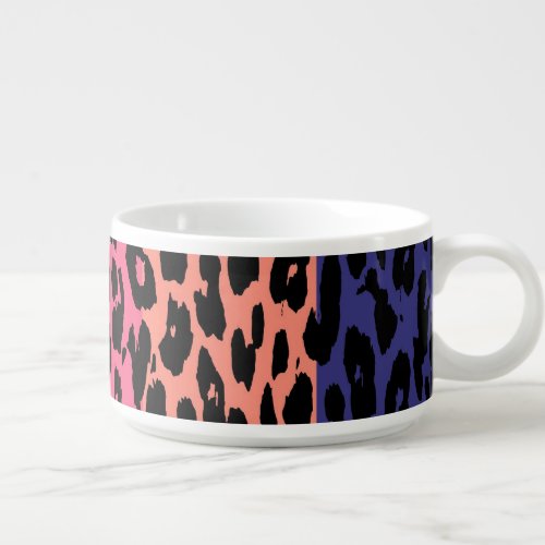 Trendy Leopard Print 4 Bowl