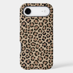 Trendy Leopard Print Fur Effect Repeat Pattern iPhone 17 Air Case