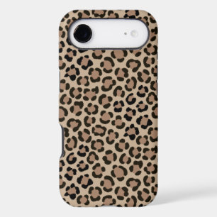 Trendy Leopard Print Fur Effect Repeat Pattern iPhone 17 Air Case