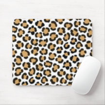 Trendy Leopard Simulated Fur Effect Pattern