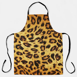 Trendy Leopard: Skin Design Pattern. Apron
