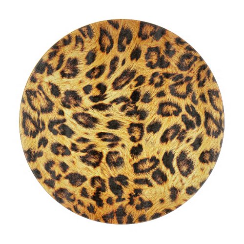 Trendy Leopard Skin Design Pattern Cutting Board